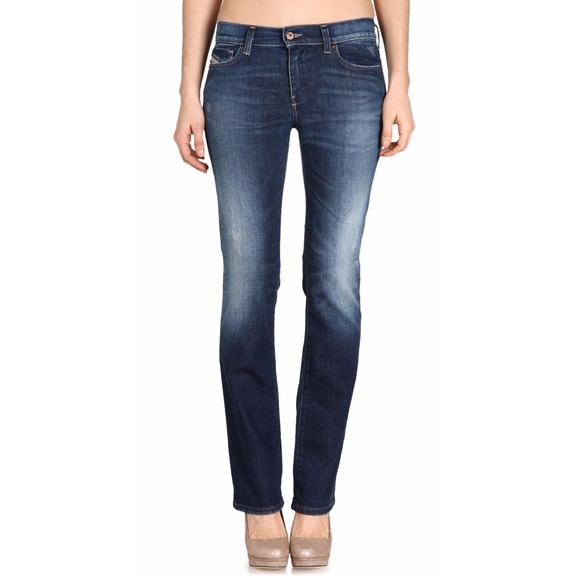 Diesel BOOTZEE Bootcut Regular Waist Slim Fit Jeans 0808T Medium 23/25 Nwt $198 - Picture 2 of 6